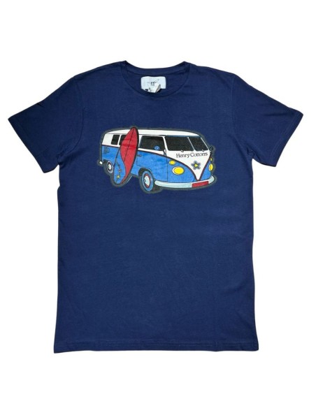 HENRY COTTONS HC-TS2_MAR CAMISETAS (M)
