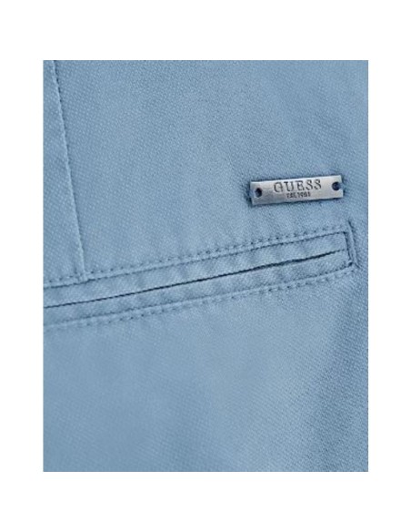 GUESS PANTALONES M4GB01WG3D0_AZ AZUL (M)