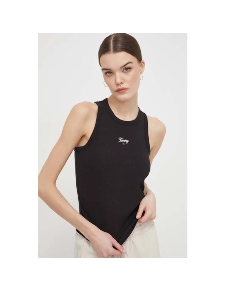 TOMMY HILFIGER TOP DW0DW17838_NG NEGRO (W)