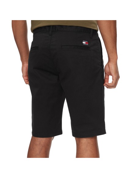 TOMMY HILFIGER BERMUDAS DM0DM18812_NG NEGRO (M)