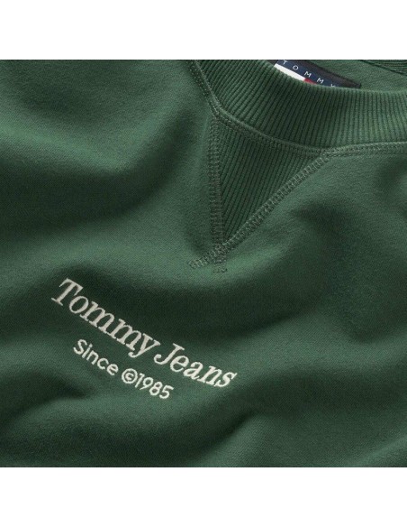 TOMMY HILFIGER SUDADERA DM0DM18411_VE VERDE (M)