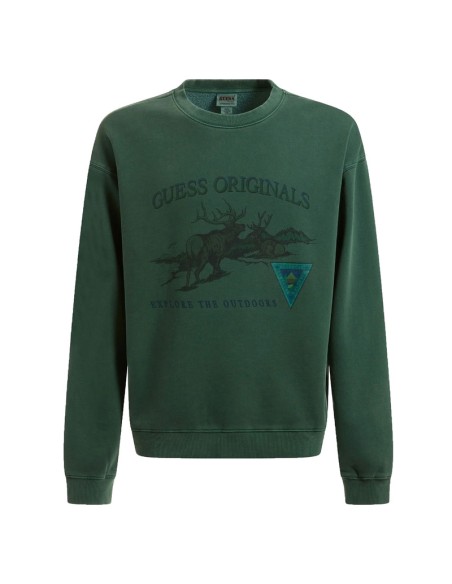 GUESS SUDADERA M2BQ37K9YH1_VE VERDE (M)