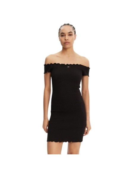 TOMMY HILFIGER VESTIDO DW0DW20298_NG NEGRO (W) TOMMY HILFIGER VESTIDO DW0DW20298_NG NEGRO (W)