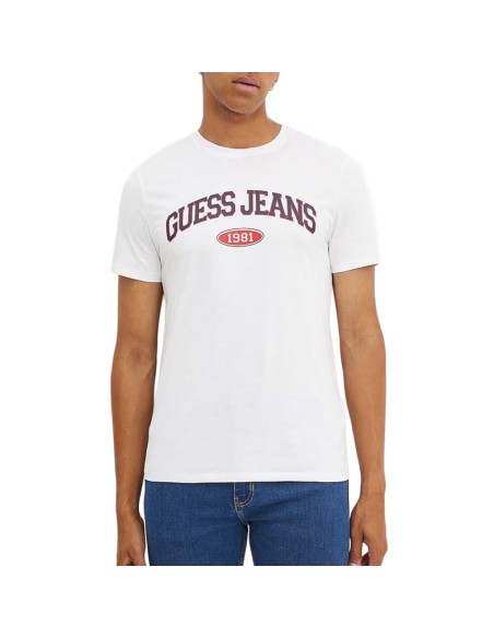 GUESS CAMISETAS M4YI57K8HM0_BL BLANCO (M)