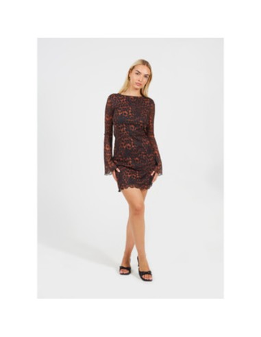 BRAVE SOUL VESTIDO 225PICASSO_AP ANIMAL PRINT (W)