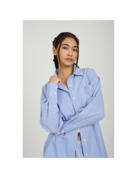 BRAVE SOUL CAMISA 659ALMA_AZ AZUL (W)