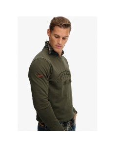SUPERDRY SUDADERA M2014392A_VE VERDE (M) 2