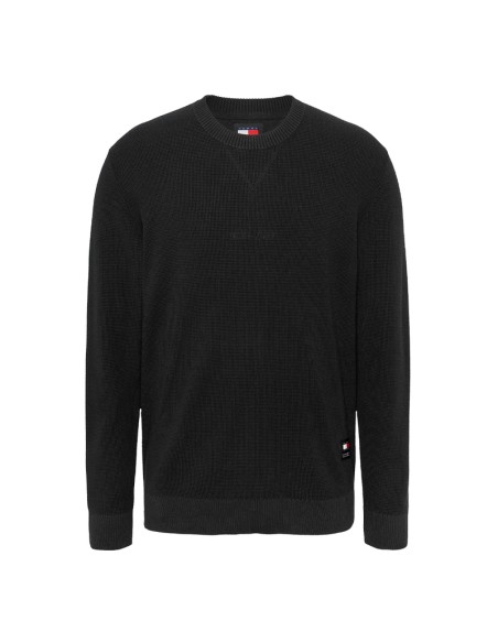 TOMMY HILFIGER JERSEY DM0DM19438_NG NEGRO (M) TOMMY HILFIGER JERSEY DM0DM19438_NG NEGRO (M)