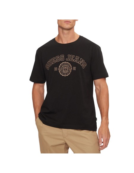 GUESS CAMISETAS M4BI83K8FQ4_NG NEGRO (M)