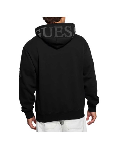 GUESS SUDADERA M4BQ05KBJ31_NG NEGRO (M)