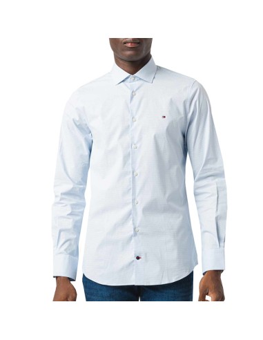 TOMMY HILFIGER CAMISA MW0MW35798_AZ AZUL (M)