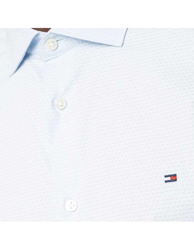 TOMMY HILFIGER CAMISA MW0MW35798_AZ AZUL (M)