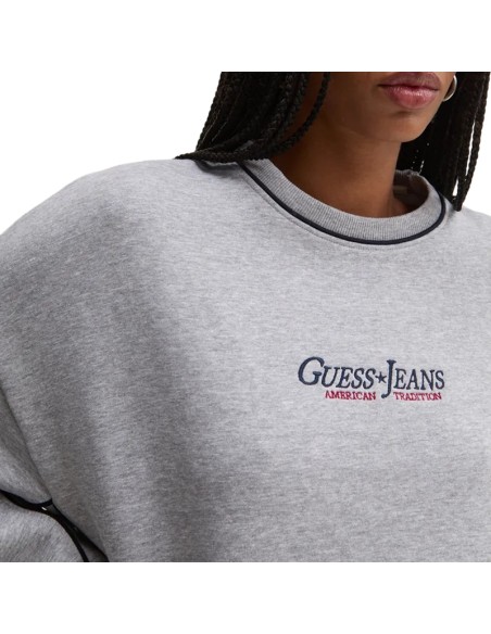 GUESS SUDADERA W4BQ18KC811_GR GRIS (W)