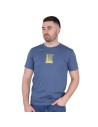 CALVIN KLEIN CAMISETAS J30J327522_AZ AZUL (M)