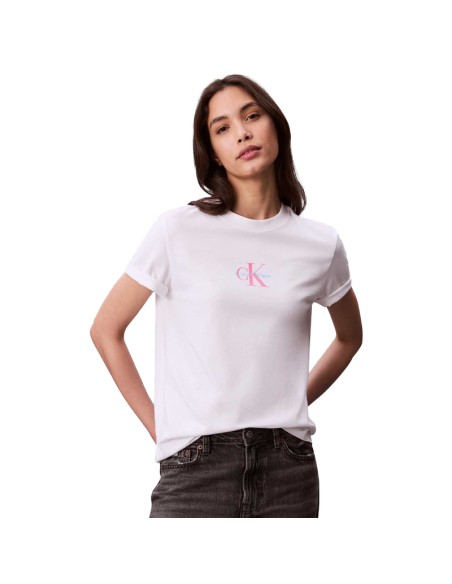 CALVIN KLEIN CAMISETAS LV047C856G_BL BLANCO (W) CALVIN KLEIN CAMISETAS LV047C856G_BL BLANCO (W)