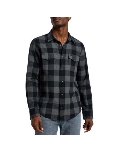 LEE CAMISA 112355745_GR GRIS (M)