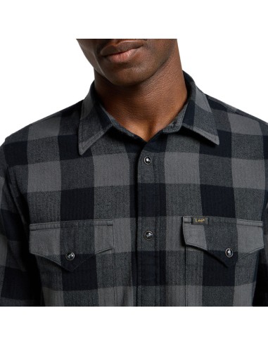 LEE CAMISA 112355745_GR GRIS (M)