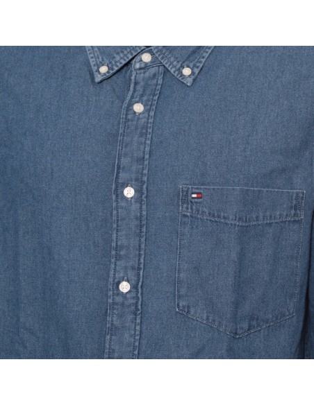 TOMMY HILFIGER CAMISA XM0XM02457_AZ AZUL (M) TOMMY HILFIGER CAMISA XM0XM02457_AZ AZUL (M)