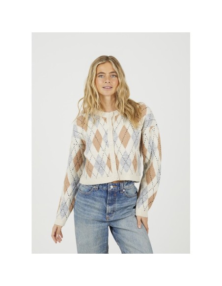 BRAVE SOUL CHAQUETA 125DIAMONDS_BE BEIGE (W)